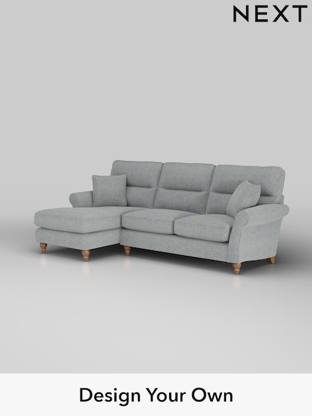 Chunky Marl/Mid Grey Ashford Highback (H30906) | £2,050
