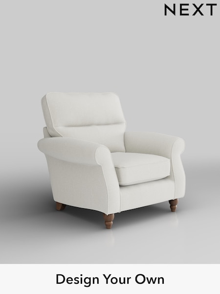 Chunky Texture/Oyster Ashford Highback (H30910) | £925
