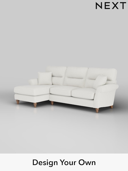 Chunky Texture/Oyster Ashford Highback (H30910) | £2,050