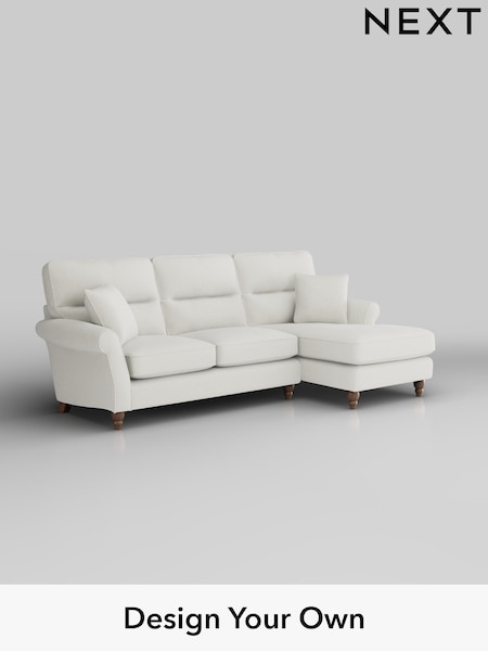 Chunky Texture/Oyster Ashford Highback (H30910) | £2,050