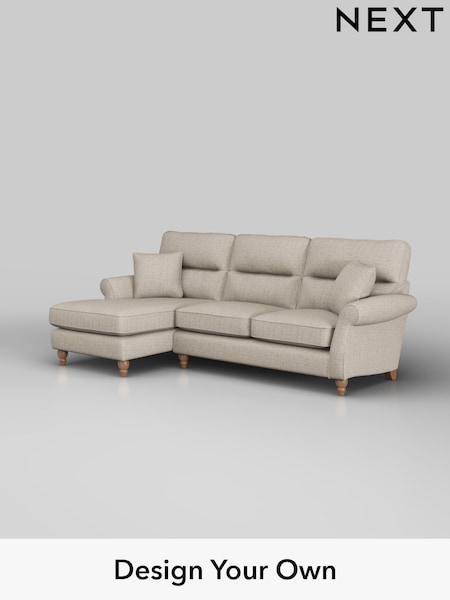 Chunky Weave/Mid Natural Ashford Highback (H30921) | £2,050