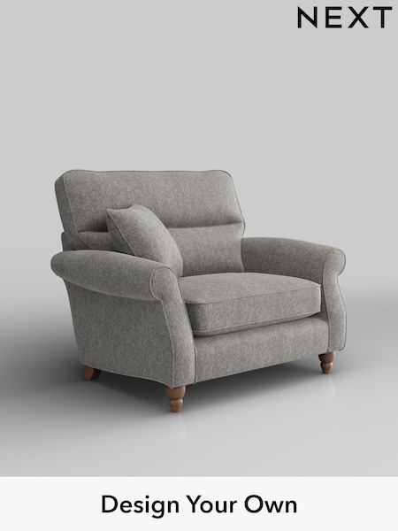Cotswold Chenille/Silver Grey Ashford Highback (H30928) | £1,025