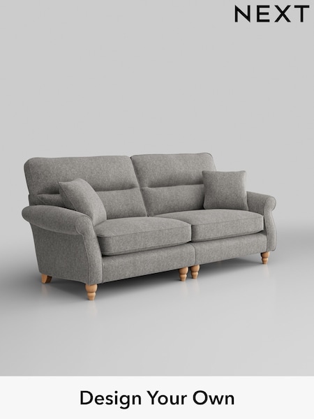 Cotswold Chenille/Silver Grey Ashford Highback (H30928) | £1,525