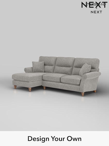 Cotswold Chenille/Silver Grey Ashford Highback (H30928) | £2,050
