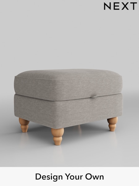 Fine Chenille Easy Clean/Light Steel Grey Ashford (H30938) | £499