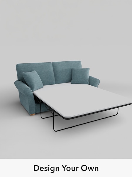 Fine Chenille Easy Clean/Mid Blue Ashford (H30942) | £1,550