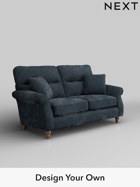 Distressed Velour/Midnight Blue Ashford Highback (H30952) | £1,325