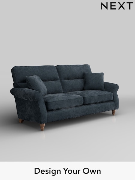 Distressed Velour/Midnight Blue Ashford Highback (H30952) | £1,425
