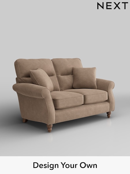 Luxe Chenille/Mid Natural Ashford Highback (H30976) | £1,325