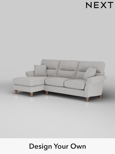 Natural Mix/Light Grey Ashford Highback (H30981) | £2,175