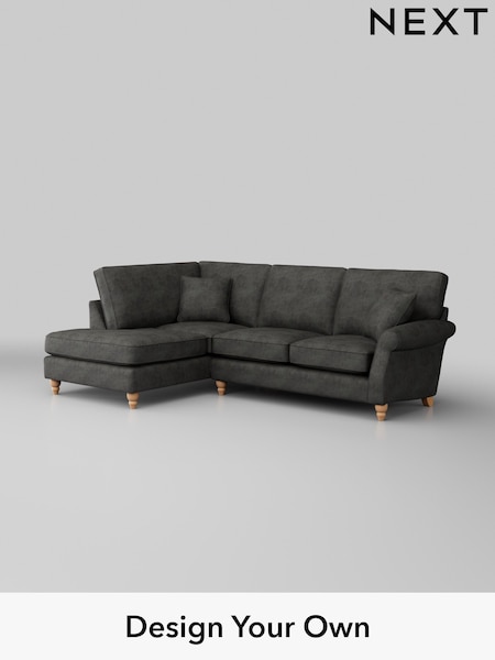Monza Faux Leather Easy Clean/Dark Grey Ashford (H30983) | £2,025