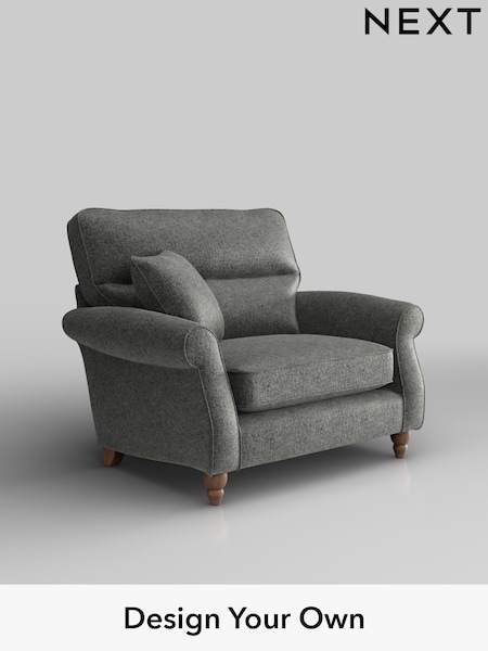 Plush Chenille/Dark Grey Ashford Highback (H30987) | £1,025