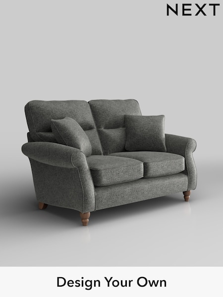 Plush Chenille/Dark Grey Ashford Highback (H30987) | £1,225