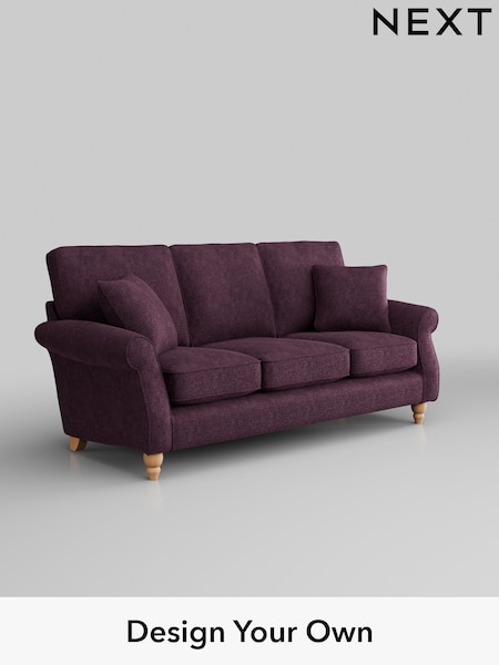 Plush Chenille/Dark Plum Purple Ashford (H30988) | £1,375