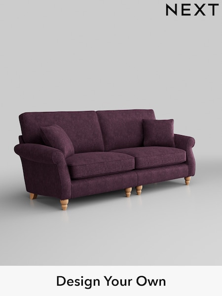 Plush Chenille/Dark Plum Purple Ashford (H30988) | £1,550