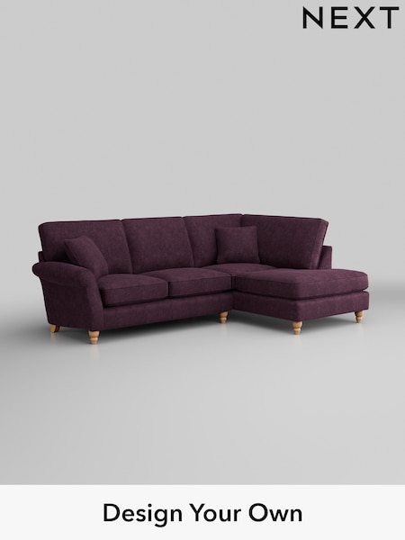Plush Chenille/Dark Plum Purple Ashford (H30988) | £2,025