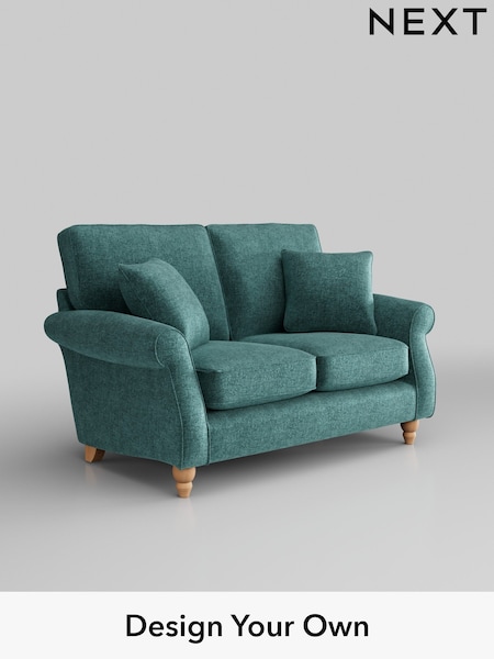 Plush Chenille/Dark Teal Green Ashford (H30990) | £1,175