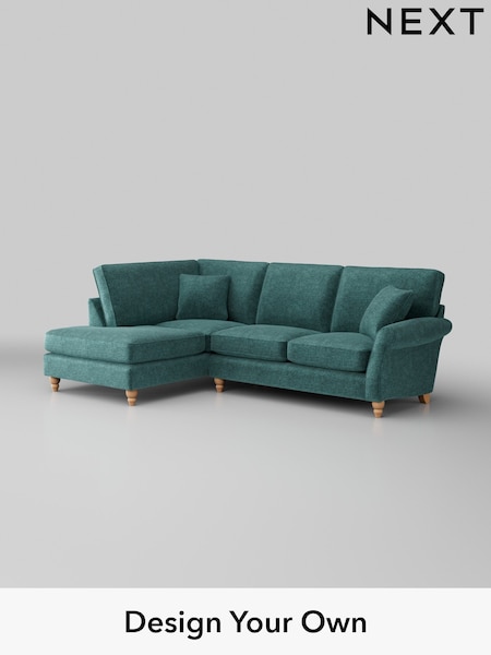Plush Chenille/Dark Teal Green Ashford (H30990) | £2,025