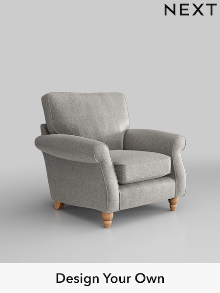 Plush Chenille/Light Grey Ashford (H30993) | £875