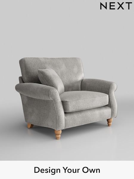 Plush Chenille/Light Grey Ashford (H30993) | £975