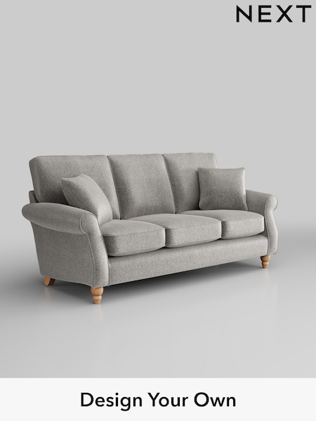 Plush Chenille/Light Grey Ashford (H30993) | £1,375