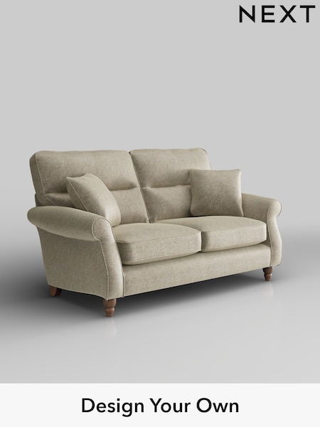 Plush Chenille/Light Natural Ashford Highback (H30998) | £1,325