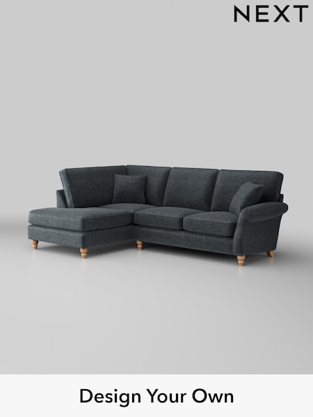 Plush Chenille/Slate Blue Ashford (H34003) | £2,025