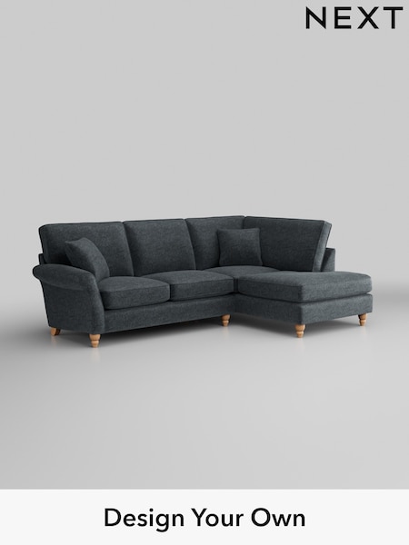 Plush Chenille/Slate Blue Ashford (H34003) | £2,025