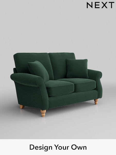Plush Velvet Easy Clean/Bottle Green Ashford (H34007) | £1,175