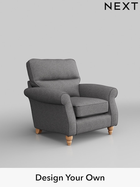 Studio Chenille/Mid Grey Ashford Highback (H34017) | £799