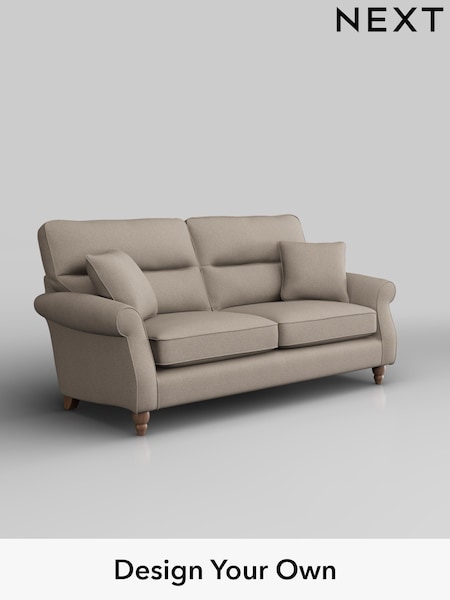 Studio Chenille/Mid Natural Ashford Highback (H34024) | £1,299