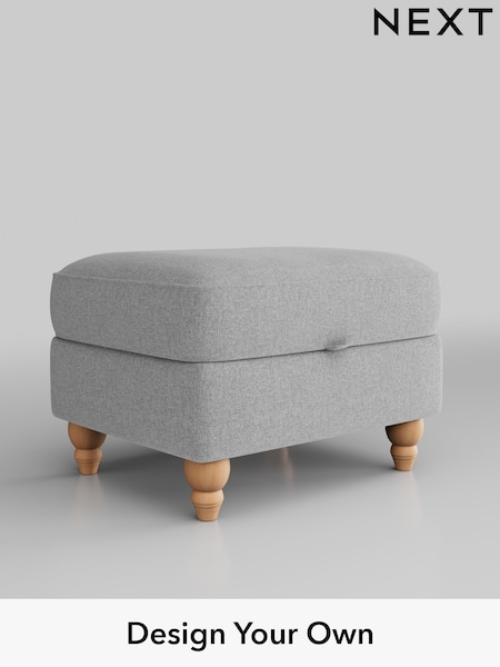 Tweedy Blend Easy Clean/Light Silver Grey Ashford (H34031) | £450