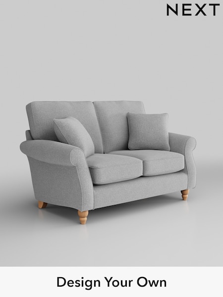 Tweedy Blend Easy Clean/Light Silver Grey Ashford (H34031) | £1,075