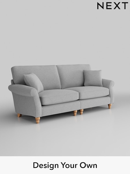 Tweedy Blend Easy Clean/Light Silver Grey Ashford (H34031) | £1,425