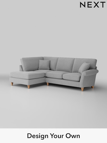 Tweedy Blend Easy Clean/Light Silver Grey Ashford (H34031) | £1,925