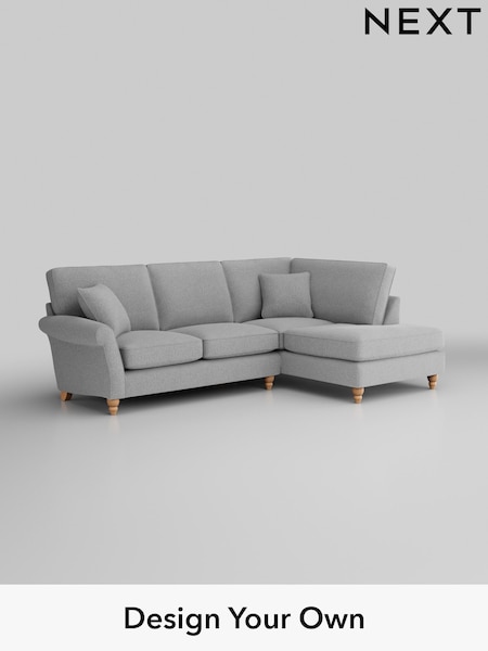 Tweedy Blend Easy Clean/Light Silver Grey Ashford (H34031) | £1,925