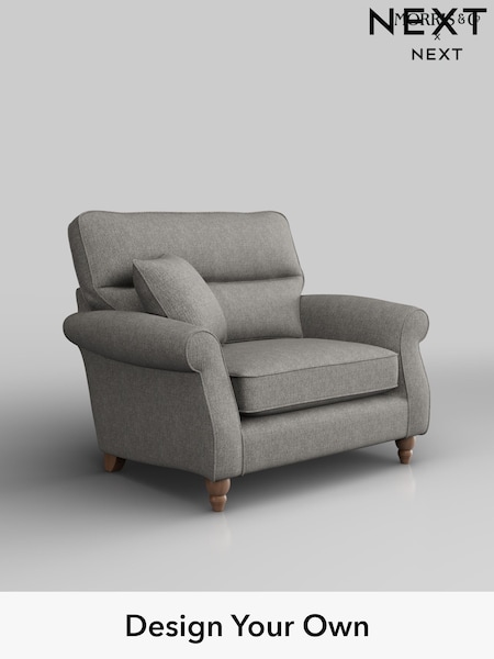 Tweedy Chenille/Mid Grey Ashford Highback (H34042) | £925