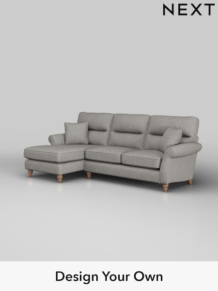 Tweedy Chenille/Mid Grey Ashford Highback (H34042) | £1,925