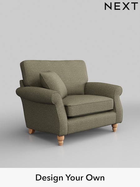 Tweedy Chenille/Mid Moss Green Ashford (H34046) | £875