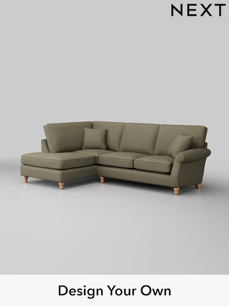 Tweedy Chenille/Mid Moss Green Ashford (H34046) | £1,925