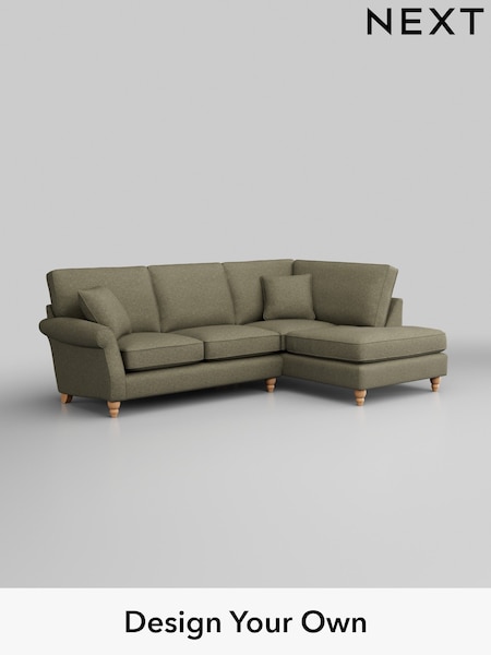 Tweedy Chenille/Mid Moss Green Ashford (H34046) | £1,925