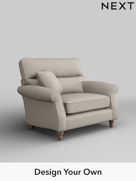 Tweedy Chenille/Oyster Ashford Highback (H34047) | £925