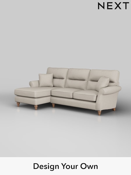 Tweedy Chenille/Oyster Ashford Highback (H34047) | £1,925
