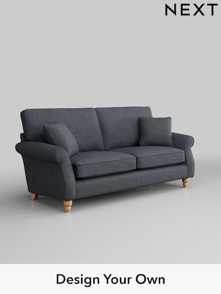 Tweedy Chenille/Navy Blue Ashford (H34048) | £1,275