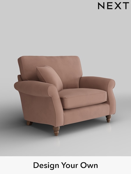 Plush Velvet Easy Clean/Mid Natural Ashford (H34049) | £975