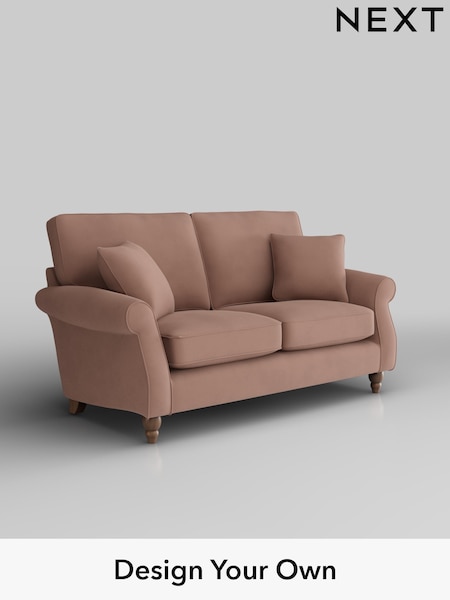 Plush Velvet Easy Clean/Mid Natural Ashford (H34049) | £1,275