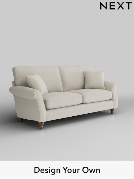 Relaxed Linen Look/Oyster Ashford (H34063) | £1,375