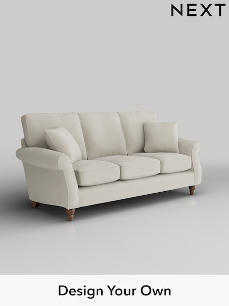 Relaxed Linen Look/Oyster Ashford (H34063) | £1,375