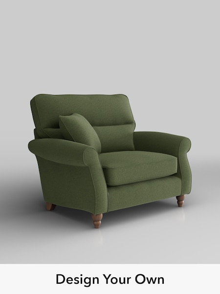 Ripple Chenille/Mid Moss Green Ashford Highback (H34070) | £1,025