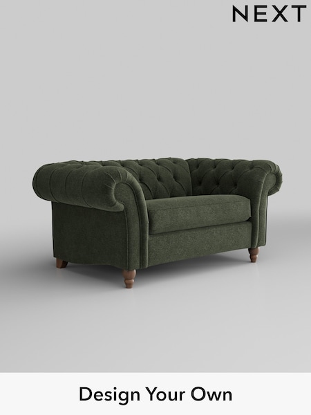 Boucle Chenille/Dark Moss Green Gosford Ii Deep Sit (H34073) | £1,375